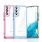Outer Space Case Cover for Samsung Galaxy S22 + (S22 Plus) Hard Cover with Gel Frame Blue | Techbox