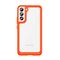 Outer Space Case Cover for Samsung Galaxy S22 + (S22 Plus) Hard Cover with Gel Frame Red - Samsung Cases - Cases - Techbox