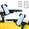 Wozinsky strong phone holder for bicycle, motorcycle, scooter handlebars, black (WBHBK6) | Techbox