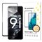Wozinsky Tempered Glass Full Glue Super Tough Screen Protector Full Coveraged with Frame Case Friendly for Oppo A76 / Oppo A36 / Realme 9i black - Rest Brands - Screen & Camera Protection - Techbox