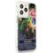 Guess GUHCP13LLFLSB iPhone 13 Pro / 13 6.1 "blue / blue hardcase Flower Liquid Glitter - Apple Cases - Cases - Techbox