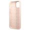 Guess GUHCP13MSLTGP iPhone 13 6.1" pink/pink hardcase Silicone Triangle | Techbox