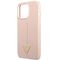 Guess GUHCP13XSLTGP iPhone 13 Pro Max 6.7" pink/pink hardcase Silicone Triangle | Techbox