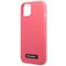 Karl Lagerfeld KLHCP13MSLMP1PI iPhone 13 6,1" hardcase fuksja/fuchsia Silicone Plaque | Techbox