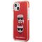 Karl Lagerfeld KLHCP13STPE2TR iPhone 13 mini 5,4" hardcase czerwony/red Karl&Choupette Head | Techbox