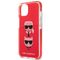 Karl Lagerfeld KLHCP13STPE2TR iPhone 13 mini 5,4" hardcase czerwony/red Karl&Choupette Head | Techbox