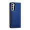 Magnet Card Case Case for Samsung Galaxy S22 + (S22 Plus) Pouch Wallet Card Holder Blue | Techbox