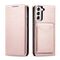 Magnet Card Case for Samsung Galaxy S22 + (S22 Plus) Pouch Wallet Card Holder Pink | Techbox