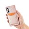 Magnet Card Case for Samsung Galaxy S22 + (S22 Plus) Pouch Wallet Card Holder Pink | Techbox
