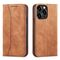 Magnet Fancy Case Case for iPhone 13 Pro Max Pouch Card Wallet Card Holder Brown - Apple Cases - Cases - Techbox