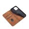 Magnet Fancy Case Case for iPhone 13 Pro Max Pouch Card Wallet Card Holder Brown - Apple Cases - Cases - Techbox