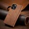 Magnet Fancy Case Case for iPhone 13 Pro Max Pouch Card Wallet Card Holder Brown - Apple Cases - Cases - Techbox