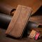 Magnet Fancy Case Case for iPhone 13 Pro Max Pouch Card Wallet Card Holder Brown - Apple Cases - Cases - Techbox