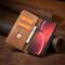 Magnet Fancy Case Case for iPhone 13 Pro Max Pouch Card Wallet Card Holder Brown - Apple Cases - Cases - Techbox