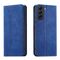 Magnet Fancy Case Case for Samsung Galaxy S22 + (S22 Plus) Pouch Wallet Card Holder Blue | Techbox