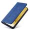 Magnet Fancy Case Case for Samsung Galaxy S22 + (S22 Plus) Pouch Wallet Card Holder Blue | Techbox