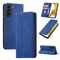 Magnet Fancy Case Case for Samsung Galaxy S22 + (S22 Plus) Pouch Wallet Card Holder Blue | Techbox