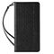 Magnet Strap Case Case for iPhone 13 Pro Max Pouch Wallet + Mini Lanyard Pendant Black | Techbox