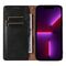 Magnet Strap Case Case for iPhone 13 Pro Pouch Wallet + Mini Lanyard Pendant Black - Apple Cases - Cases - Techbox