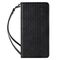 Magnet Strap Case Case for Samsung Galaxy S22 + (S22 Plus) Pouch Wallet + Mini Lanyard Pendant Black | Techbox