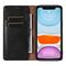 Magnet Strap Case for iPhone 12 Pouch Wallet + Mini Lanyard Pendant Black | Techbox