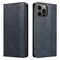 Magnet Strap Case for iPhone 12 Pro Pouch Wallet + Mini Lanyard Pendant Blue | Techbox