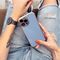 Lighting Color Case for iPhone 12 Pro Max, gel cover with a gold frame, mint | Techbox