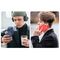 Carbon Case for iPhone 14 Plus flexible gel back cover blue | Techbox