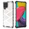 Honeycomb case armored cover with a gel frame for Samsung Galaxy M53 5G transparent - Samsung Cases - Cases - Techbox