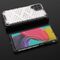 Honeycomb case armored cover with a gel frame for Samsung Galaxy M53 5G transparent - Samsung Cases - Cases - Techbox
