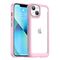 Outer Space Case iPhone 14 Plus hard cover with a gel frame pink | Techbox