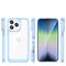 Outer Space Case iPhone 14 Pro hard cover with a gel frame blue | Techbox