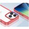 Outer Space Case iPhone 14 Pro hard cover with a gel frame red | Techbox