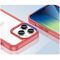 Outer Space Case iPhone 14 Pro Max hard cover with a gel frame red | Techbox
