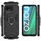 Ring Armor tough hybrid case cover + magnetic holder Realme Narzo 50A black | Techbox