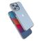 Spring Case for iPhone 14 Pro Max silicone cover with frame light blue | Techbox