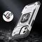 Wozinsky Ring Armor case for iPhone 14 armored cover magnetic holder ring silver | Techbox