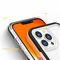 Clear 3in1 case for iPhone 14 Pro silicone cover with frame black - Apple Cases - Cases - Techbox