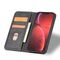 Magnet Fancy Case case for iPhone 14 flip cover wallet stand black | Techbox