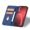 Magnet Fancy Case case for iPhone 14 flip cover wallet stand blue - Apple Cases - Cases - Techbox