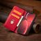 Magnet Fancy Case case for iPhone 14 Pro Max flip cover wallet stand red | Techbox