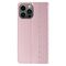Magnet Strap Case Case for iPhone 14 Pro Flip Wallet Mini Lanyard Stand Pink | Techbox