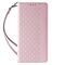 Magnet Strap Case Case For iPhone 14 Pro Max Flip Wallet Mini Lanyard Stand Pink | Techbox