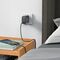 Acefast A29 PD50W GaN (USB-C + USB-C) dual port charger black - Travel Chargers - Smartphone Chargers - Techbox