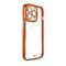 Fashion Case for iPhone 12 Pro Gold Frame Gel Cover Red - Apple Cases - Cases - Techbox