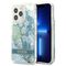 Guess GUHCP13LLFLSN iPhone 13 Pro / 13 6.1" green/green hardcase Flower Liquid Glitter | Techbox
