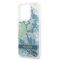 Guess GUHCP13LLFLSN iPhone 13 Pro / 13 6.1" green/green hardcase Flower Liquid Glitter | Techbox