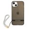 Guess GUHCP13SHTSGSK iPhone 13 mini 5.4" black/black hardcase Translucent Stap | Techbox
