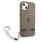 Guess GUHCP13SHTSGSK iPhone 13 mini 5.4" black/black hardcase Translucent Stap | Techbox