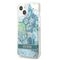 Guess GUHCP13SLFLSN iPhone 13 mini 5.4" green/green hardcase Flower Liquid Glitter | Techbox